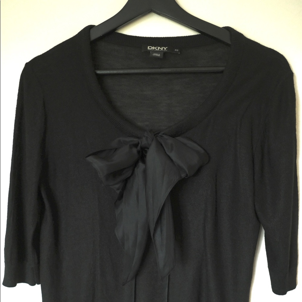 DKNY SILK/CASHMERE CARDIGAN